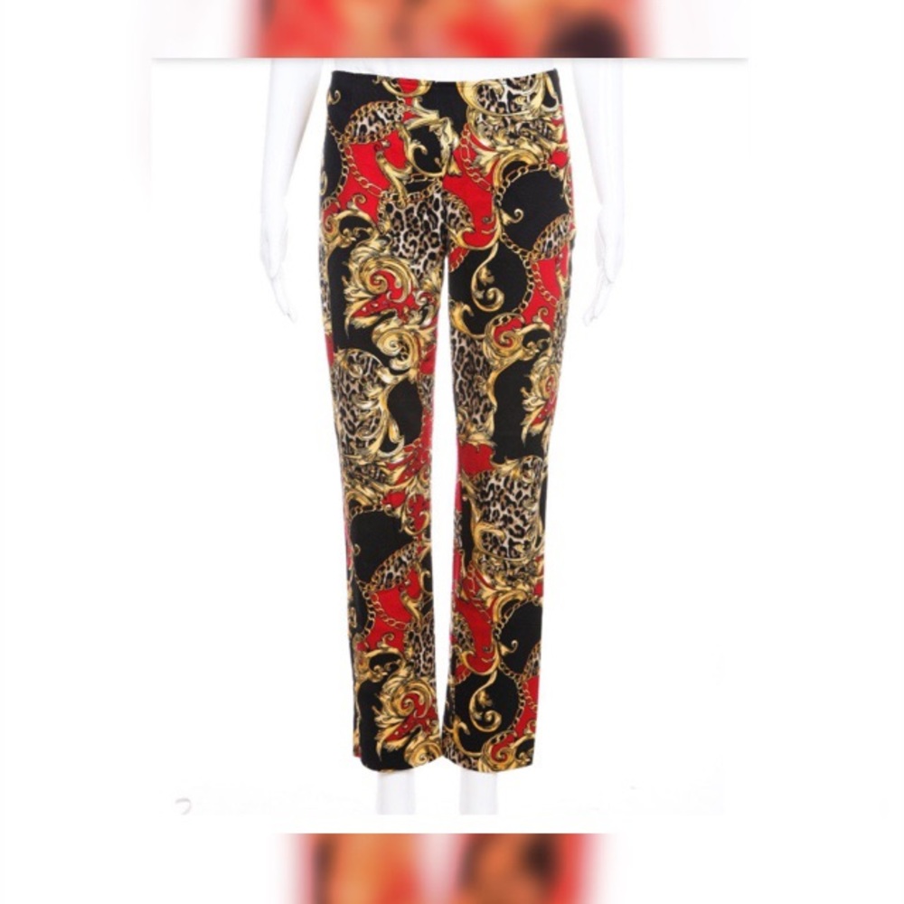 Animal printed pants